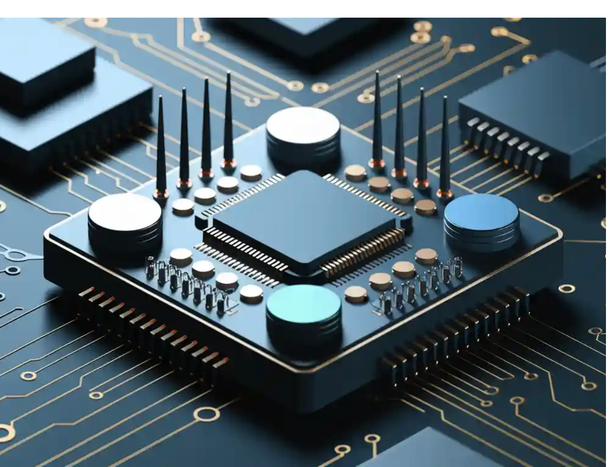 LNA schematic and layout diagram demonstrating fundamental RF Design Services engineering