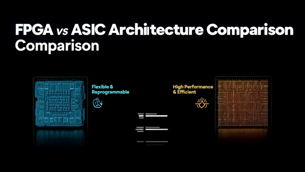 FPGA vs ASIC Architecture Comparison